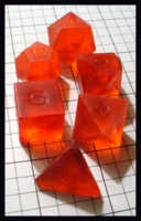 Dice : Dice - DM Collection - Diamond Dice  Frosted Red - Ebay June 2012